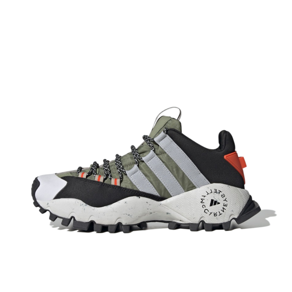 推荐商品：adidas Stella McCartney Seeulater 运动休闲鞋 徒步鞋 舒适百搭防滑耐磨 绿色/黑色/灰色