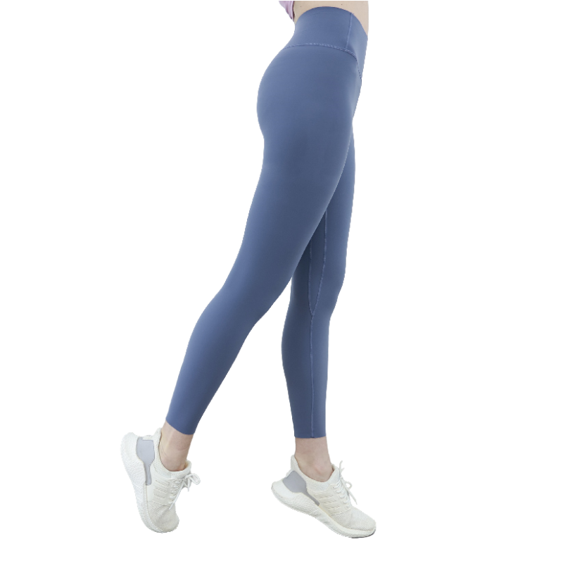 推荐商品：FLYOGA 显瘦亲肤透气训练运动健身紧身裤 女装 Z3912-2 暗海蓝