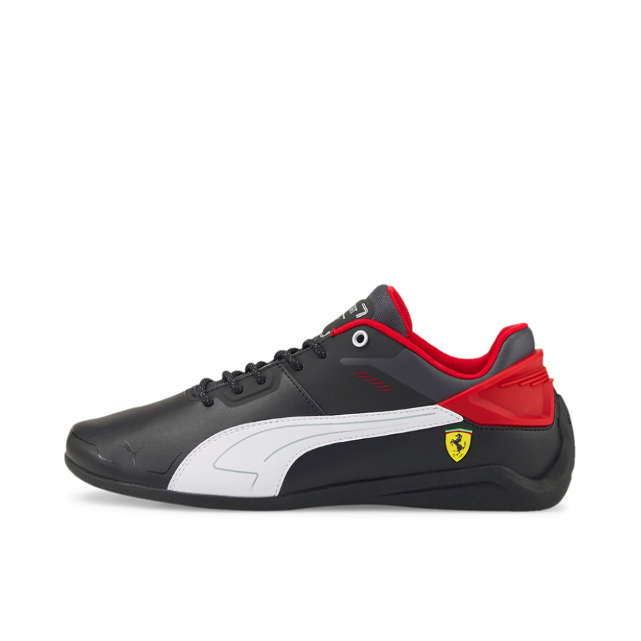 推荐商品：Puma/彪马 R-Cat 运动休闲鞋 赛车鞋 防滑耐磨舒适轻便圆头复古合成革 黑色/白色/红色