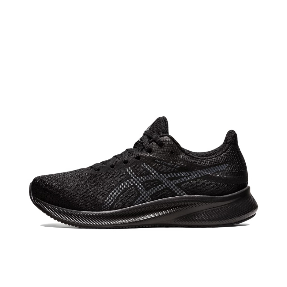 推荐商品：Asics/亚瑟士 Patriot 13 跑鞋 防滑耐磨减震舒适透气回弹耐用 女款/黑色/灰色