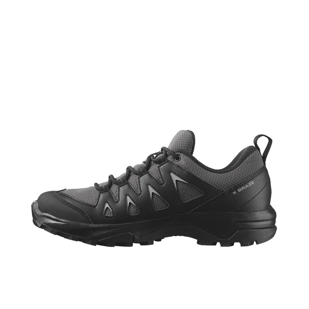 推荐商品：Salomon/萨洛蒙 X Braze GTX 耐磨 防水 防滑 抓地 包裹性 织物 稳定支撑 户外鞋 徒步鞋 女款/磁铁灰