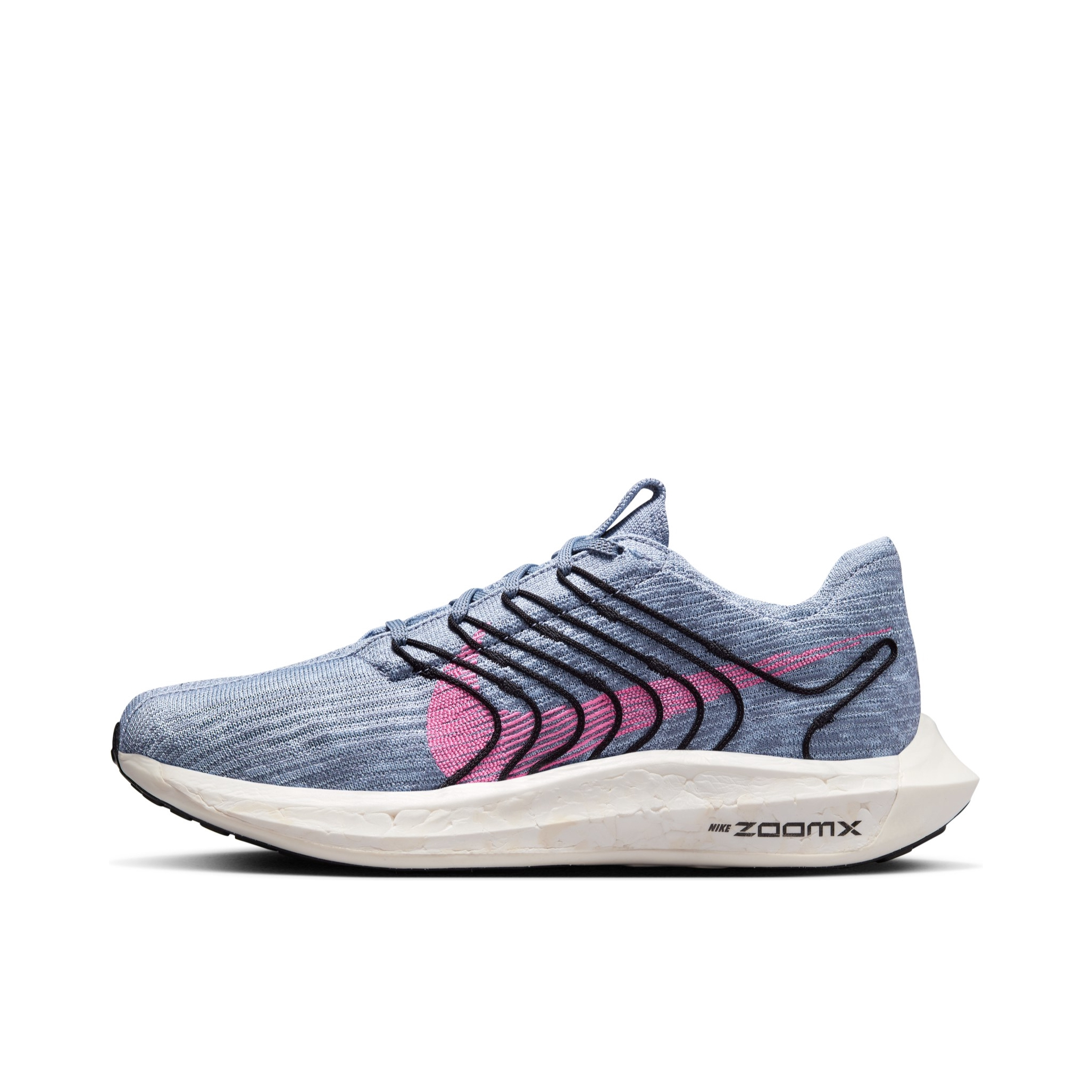 推荐商品：Nike Pegasus Turbo Next Nature 超级飞马 跑鞋 ZoomX泡棉缓震回弹织物 灰石板蓝/狂喜钴蓝