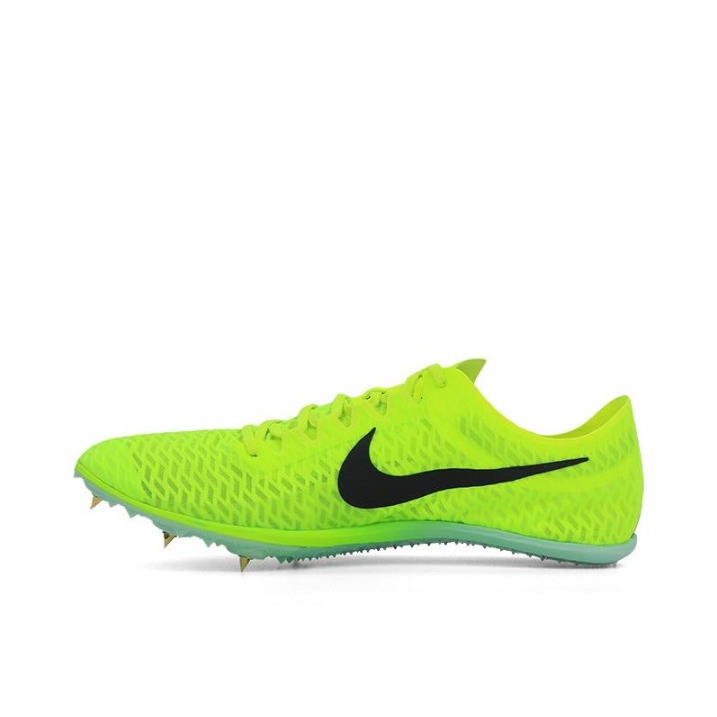 推荐商品：Nike Zoom Mamba 5 跑鞋 防滑减震耐磨透气回弹低帮织物田径 亮绿/黑色