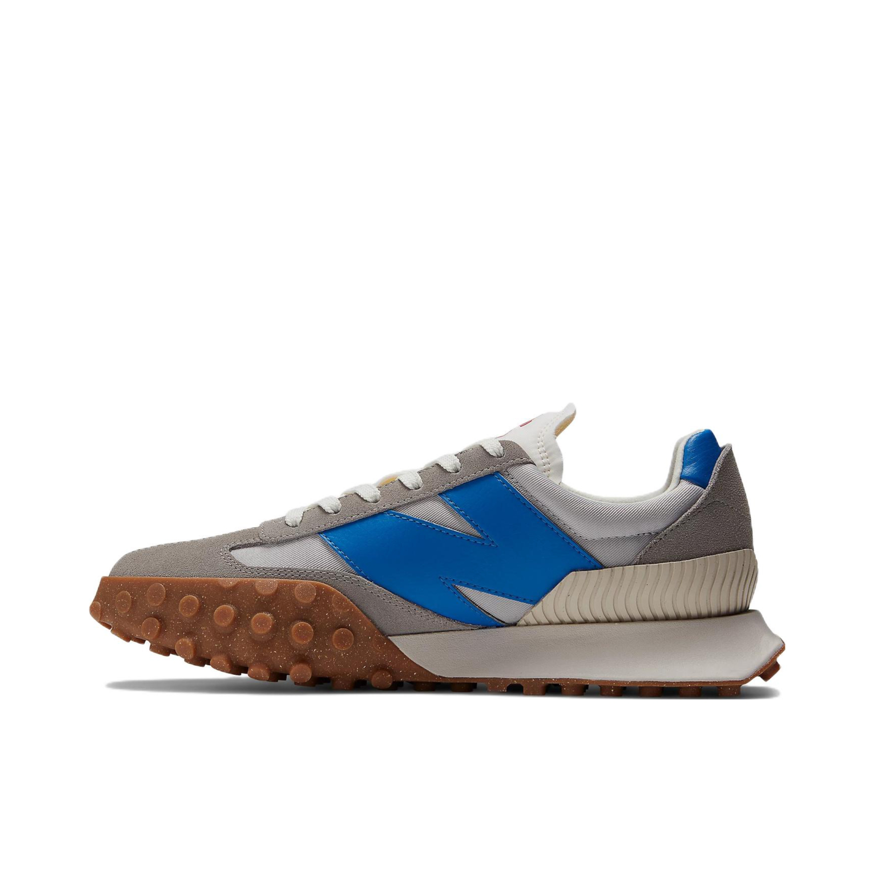 推荐商品：New Balance XC-72 织物 潮流复古 百搭拼接 舒适透气 减震 防滑耐磨 运动休闲鞋 灰色/蓝色