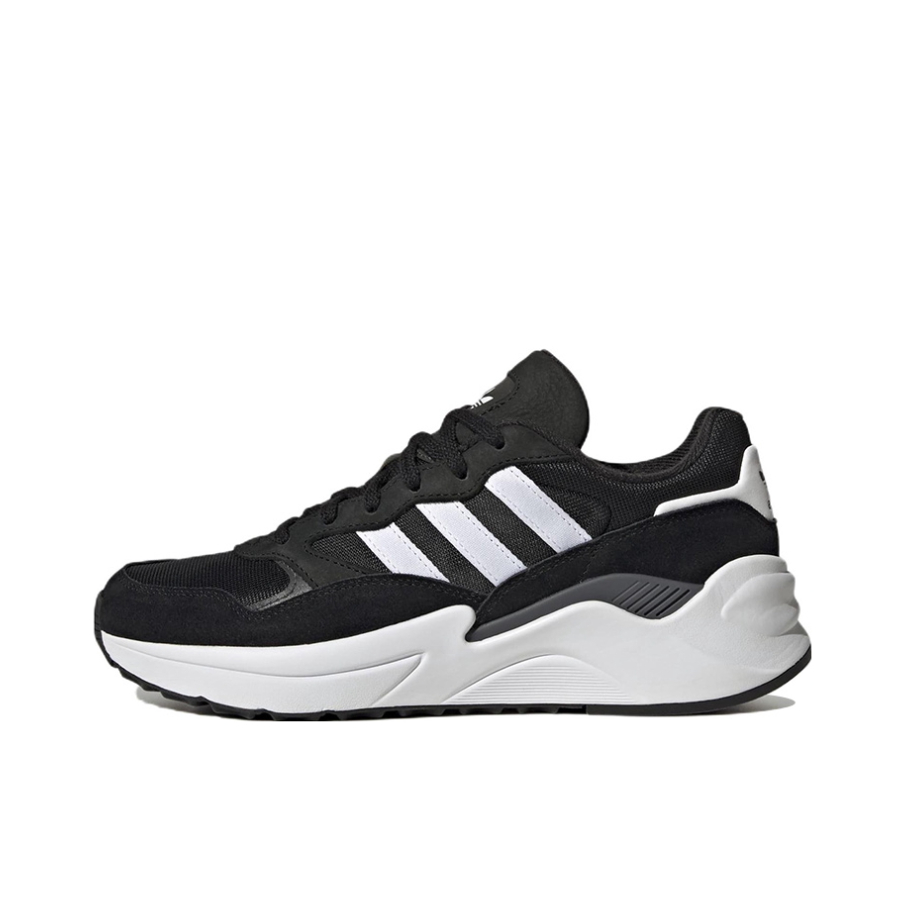 推荐商品：adidas Originals Retropy Adisuper 绒面革 轻便 潮流 运动休闲鞋 黑色/白色