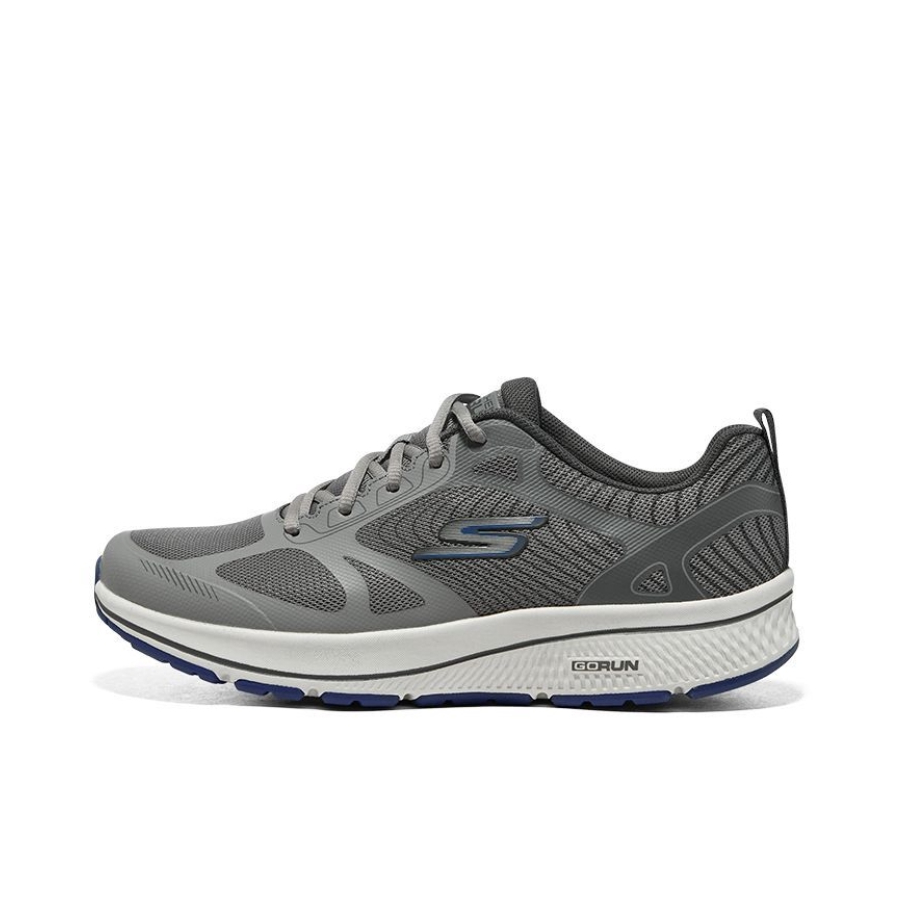 推荐商品：Skechers/斯凯奇 Go Run Consistent 软底 休闲轻质 增高鞋 跑鞋 灰色/蓝色/白色