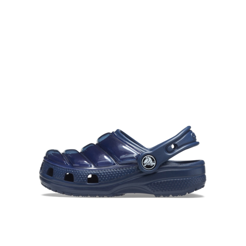 推荐商品：Crocs/卡骆驰 Classic Neo Puff Clog 小克骆格 透气 耐磨 外穿 防水 凉鞋儿童 206647 小童/深蓝