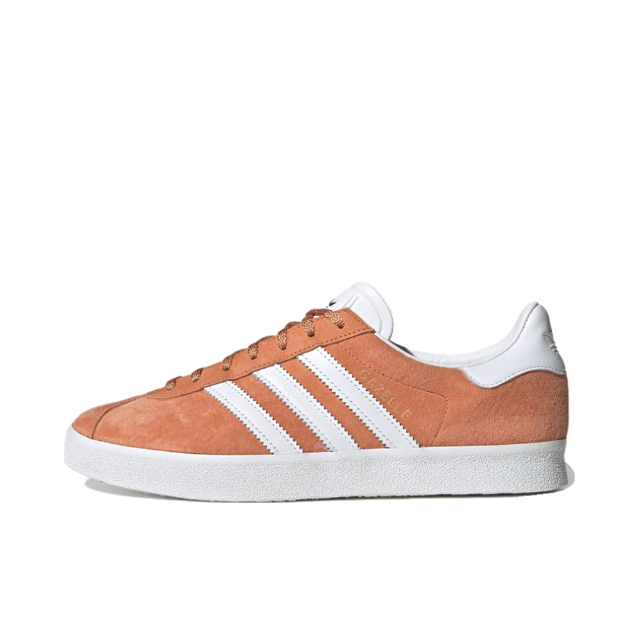 推荐商品：adidas Originals Gazelle T头鞋 德训鞋 板鞋 轻便复古薄底舒适百搭减震耐磨贴合圆头 褐色/白色