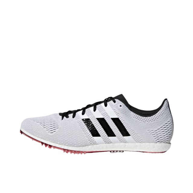 推荐商品：adidas adiZero Avanti 跑鞋 防滑耐磨减震碳板织物田径竞速长跑 浅灰/黑色