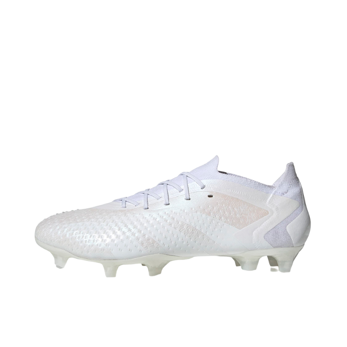 推荐商品：adidas Predator Accuracy.1 FG 高端 胶质长钉 天然草地 防滑耐磨 足球鞋 白色