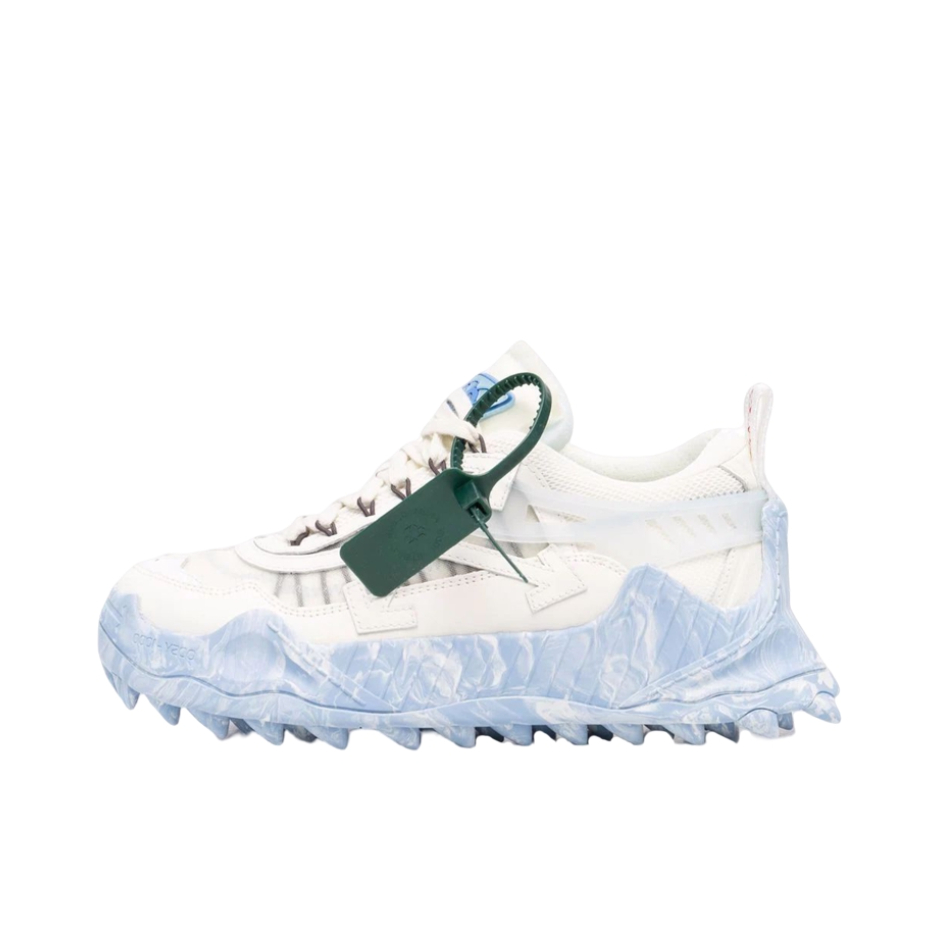 推荐商品：OFF-WHITE ODSY-1000 时尚百搭 舒适轻便 减震回弹 防滑耐磨 运动潮流 拼接 圆头 织物网布 休闲鞋 OWIA180E19800126 白色/蓝色