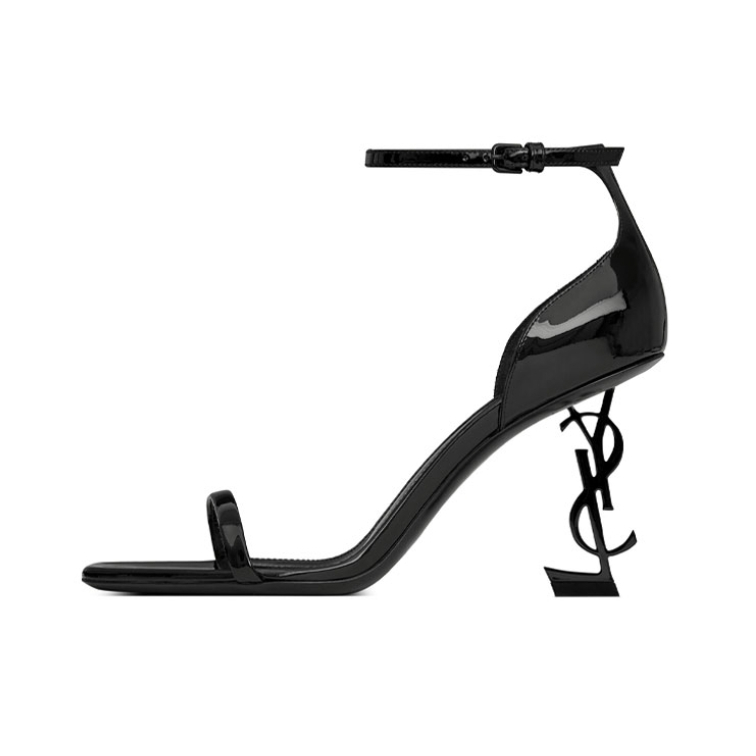推荐商品：Saint Laurent Opyum 时尚搭扣 一字带 高跟鞋 5576790NPVV1000 黑色