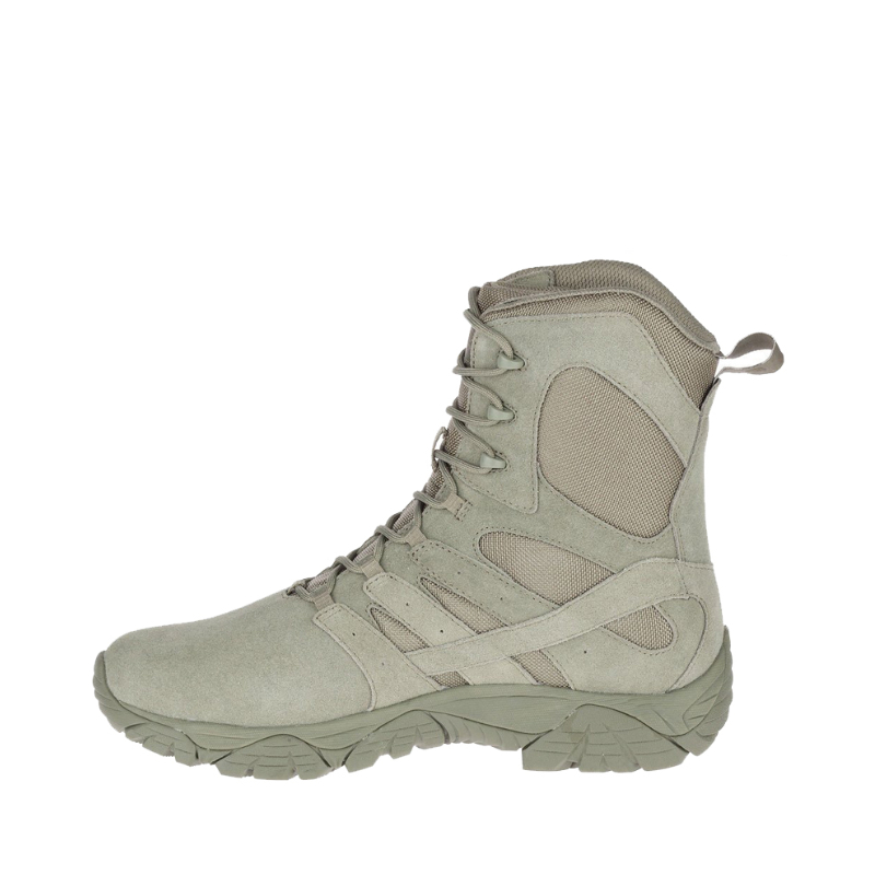 推荐商品：Merrell Moab 2 USAF Military Boot 稳定 支撑 时装靴 宽版/沙色