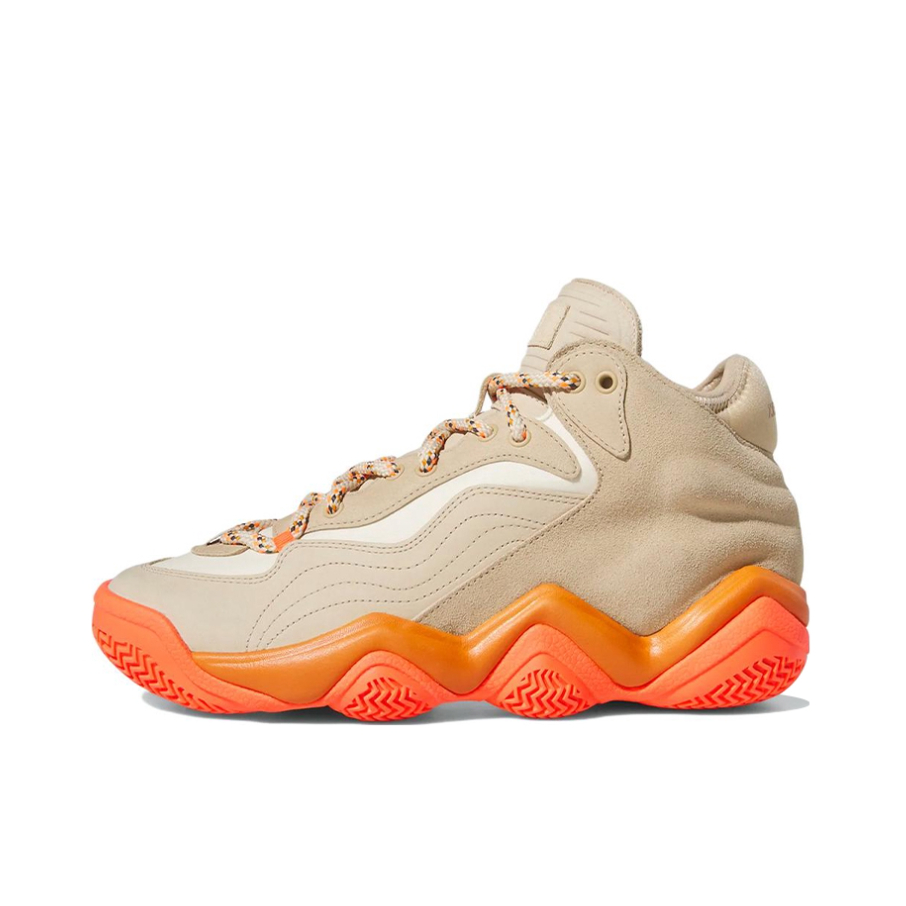 推荐商品：adidas Originals Top Ten 2000 篮球鞋 复古舒适防滑耐磨织物合成革 IVY PARK联名/浅卡其/米黄