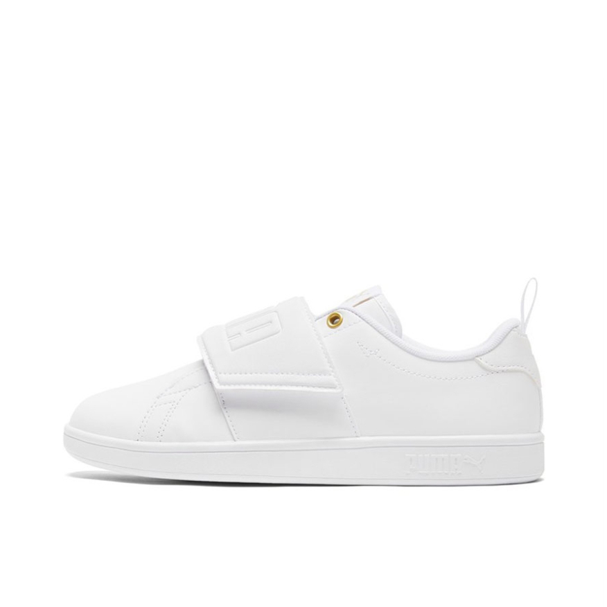 推荐商品：Puma/彪马 Smash 板鞋 防滑耐磨轻便透气休闲复古运动情侣 白黑金