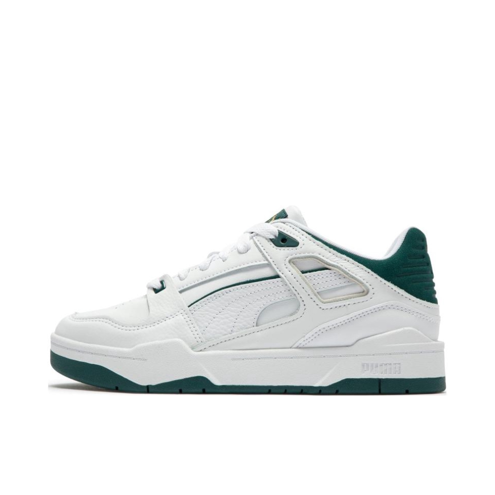 推荐商品：Puma/彪马 Slipstream 板鞋 潮流复古防滑耐磨舒适透气减震圆头 白色/深绿