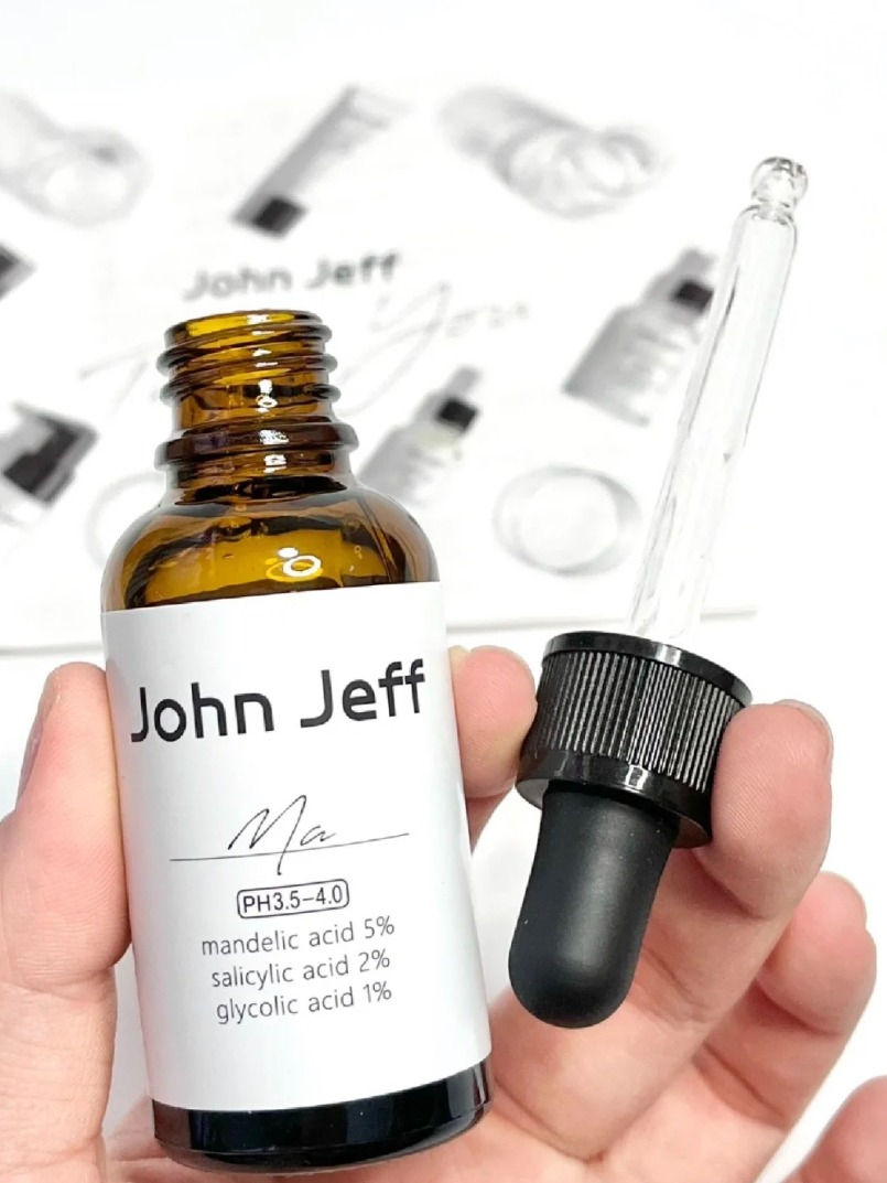 JohnJeff5%杏仁酸精华 痘痘闭口橡皮擦