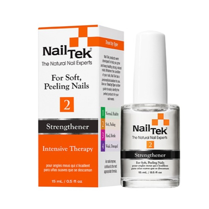 推荐商品：NAILTEK 强甲护甲油营养