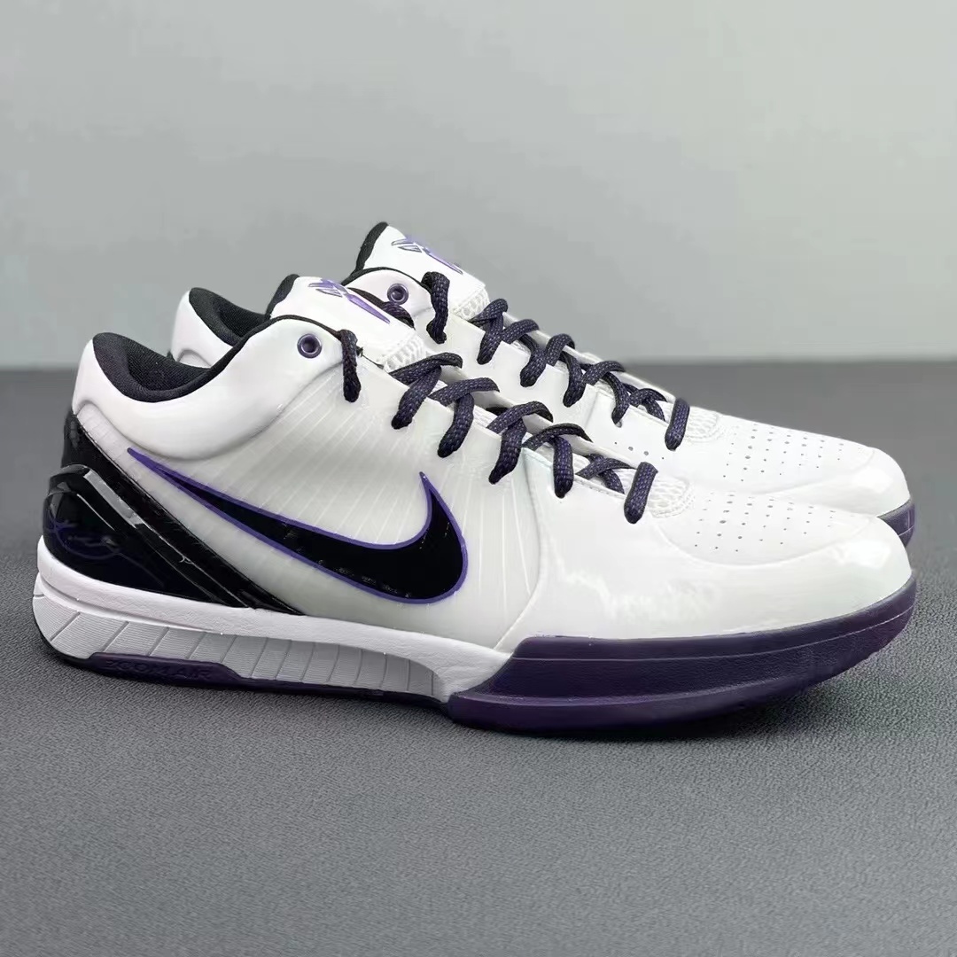 Zoom Kobe 4 白紫分享！