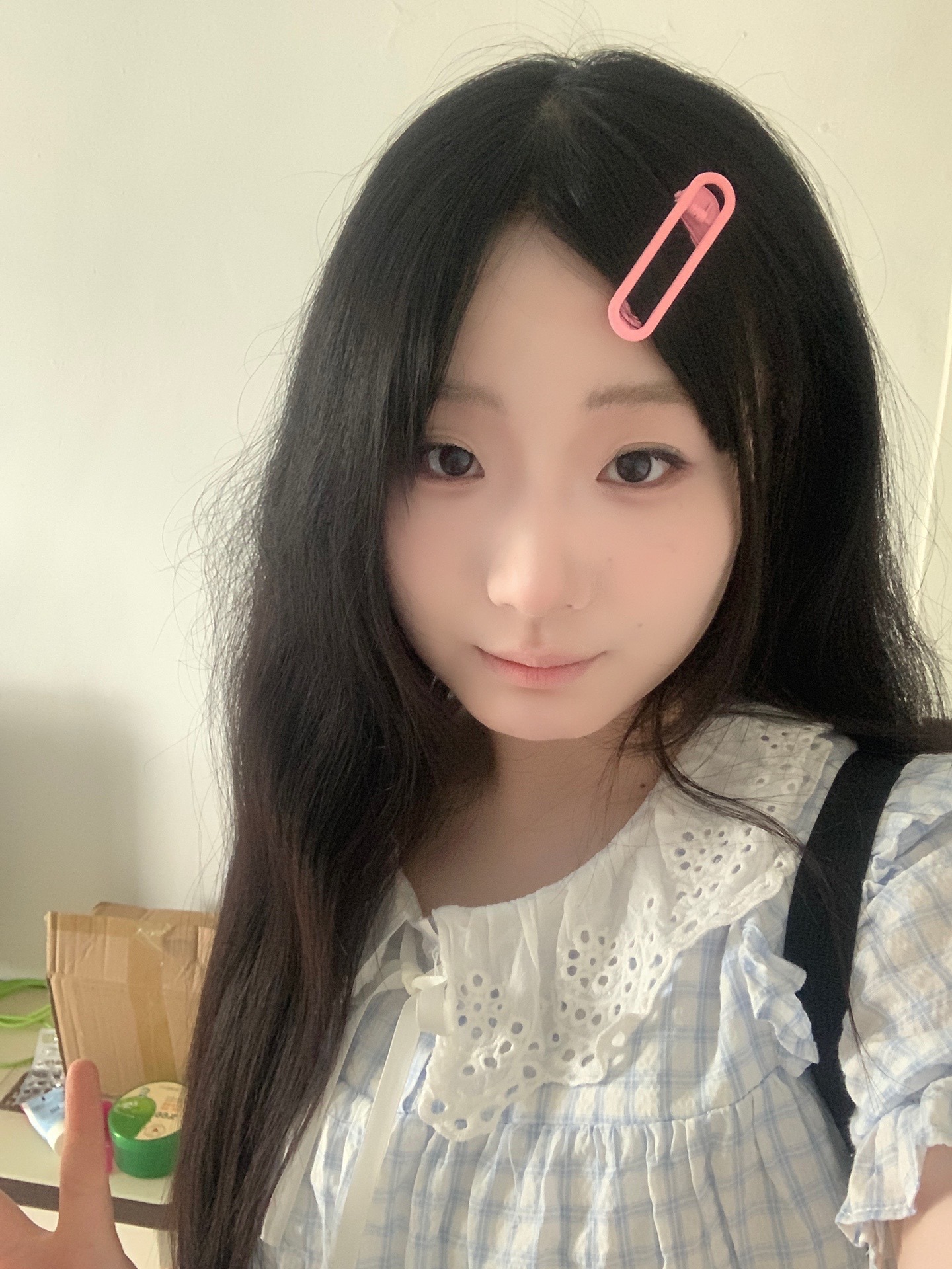 右滑帮我摘口罩