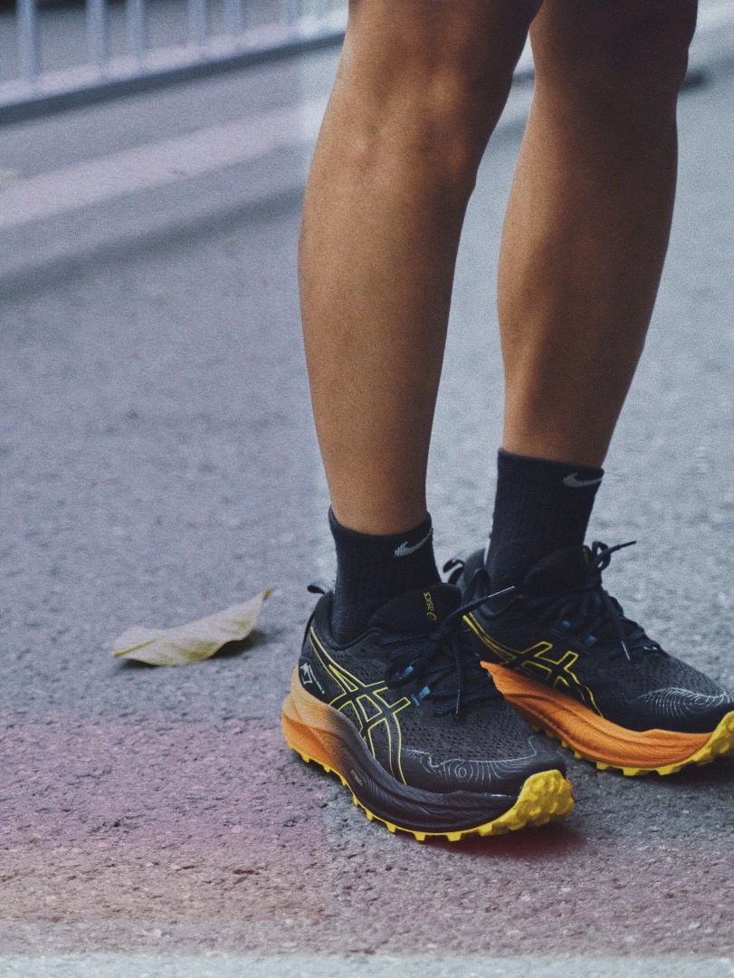 Asics越野跑鞋穿着体验