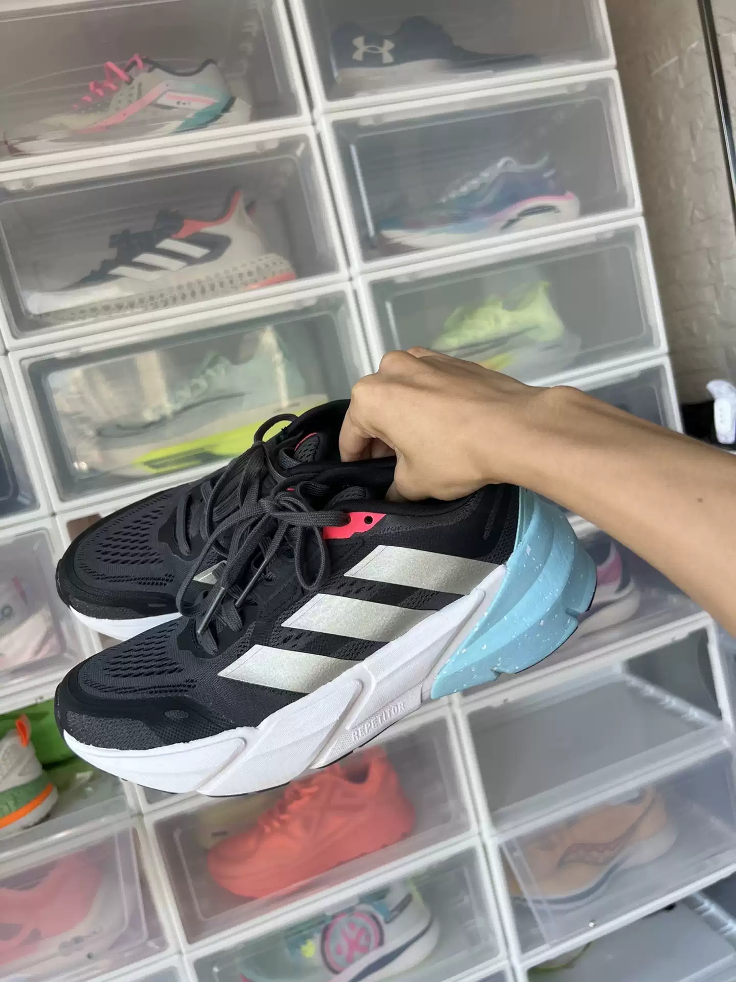 【提速再升级！adidas Adistar 2 缓震耐磨 跑鞋】💥