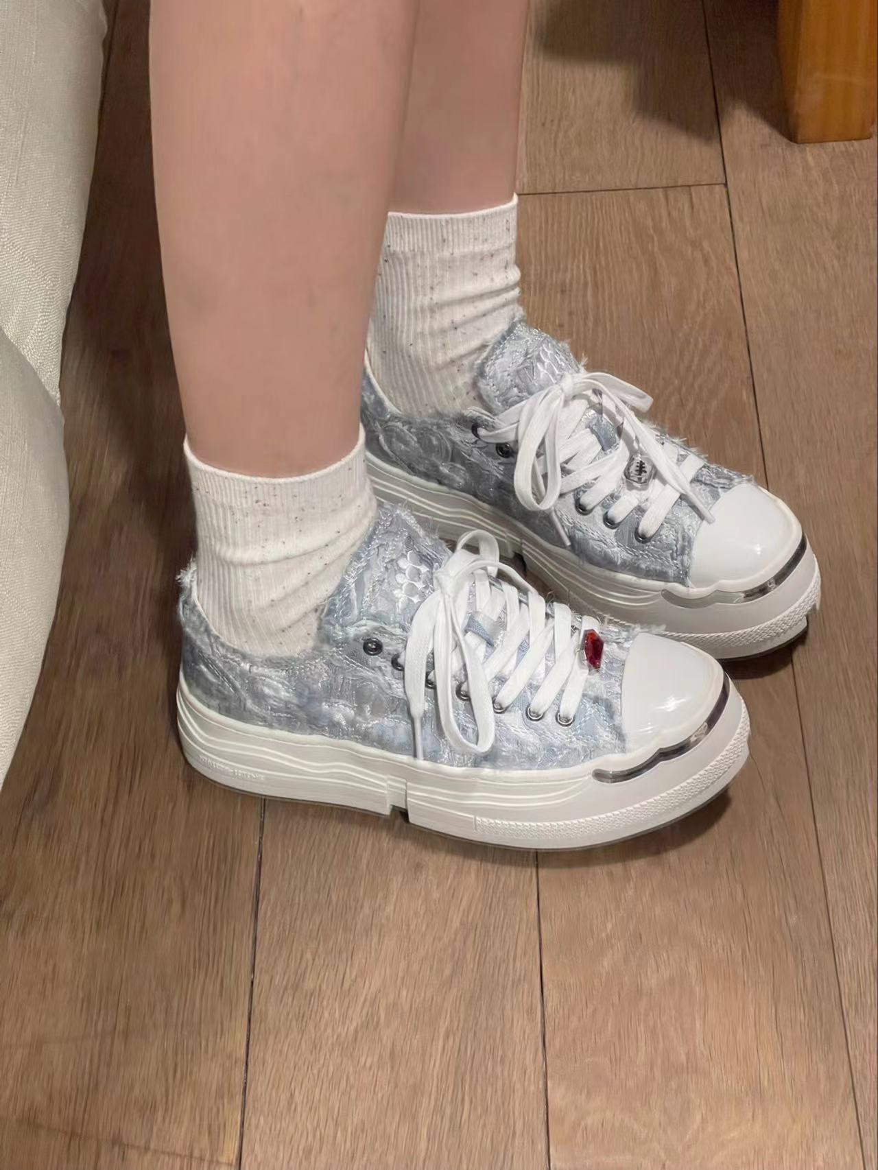 高级又复古的小众帆布鞋🥹