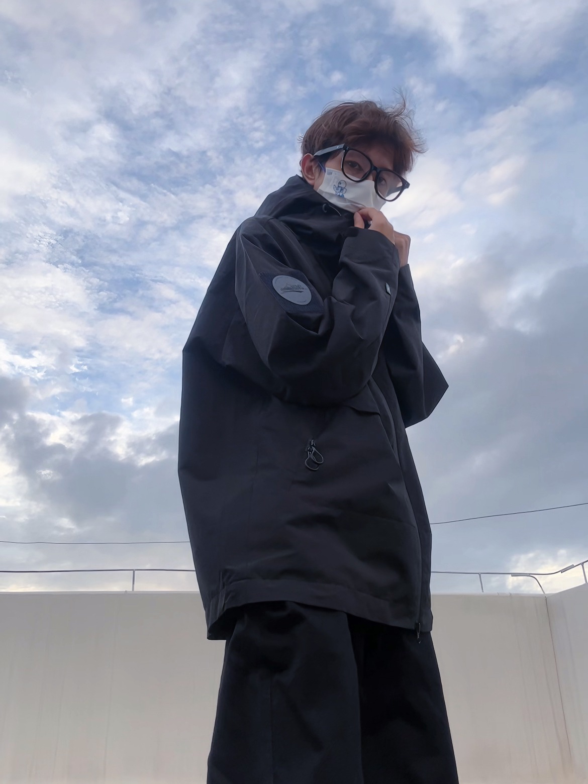 OOTD｜天台冲锋衣