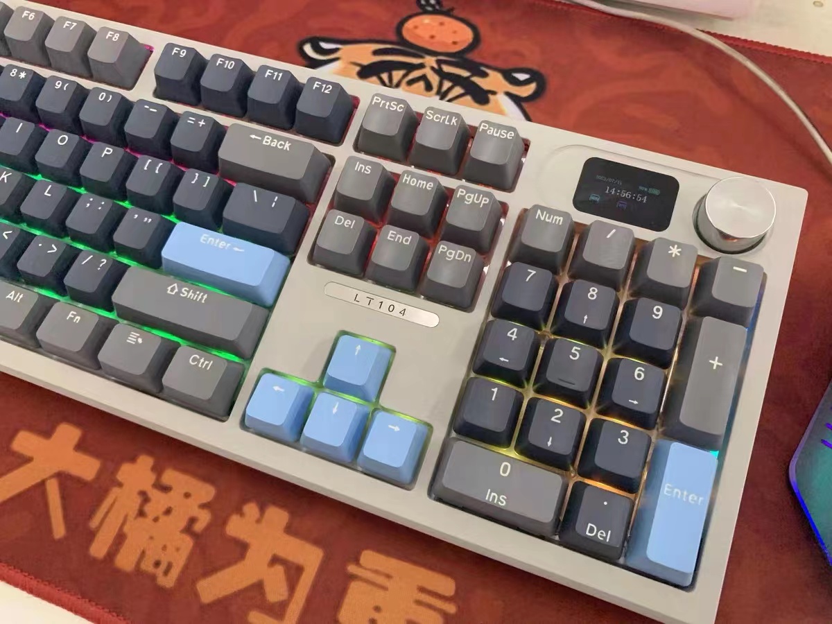 性价比之王 狼途LT104三模彩屏版开箱测评！