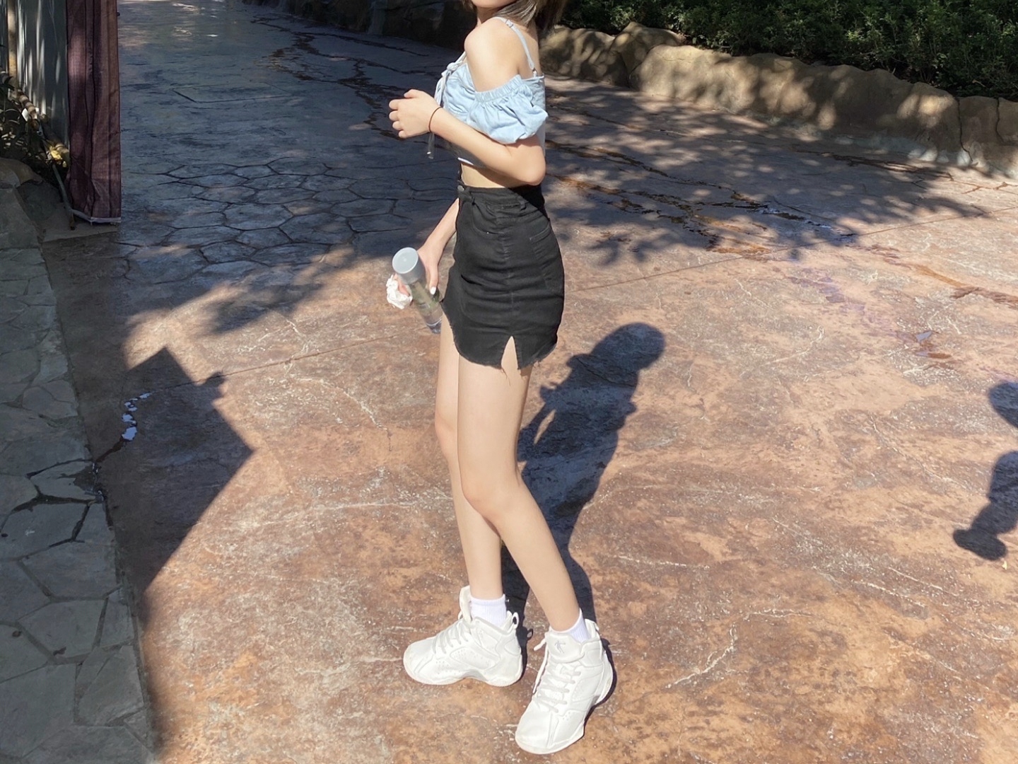 我一定要穿这双篮球鞋去打球！