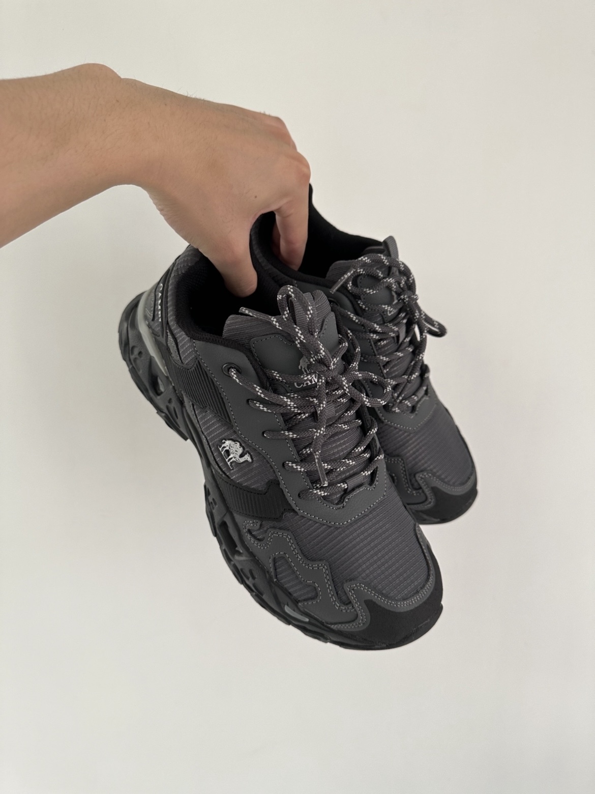 骆驼这双户外鞋太好穿了！黑色好秋冬！！