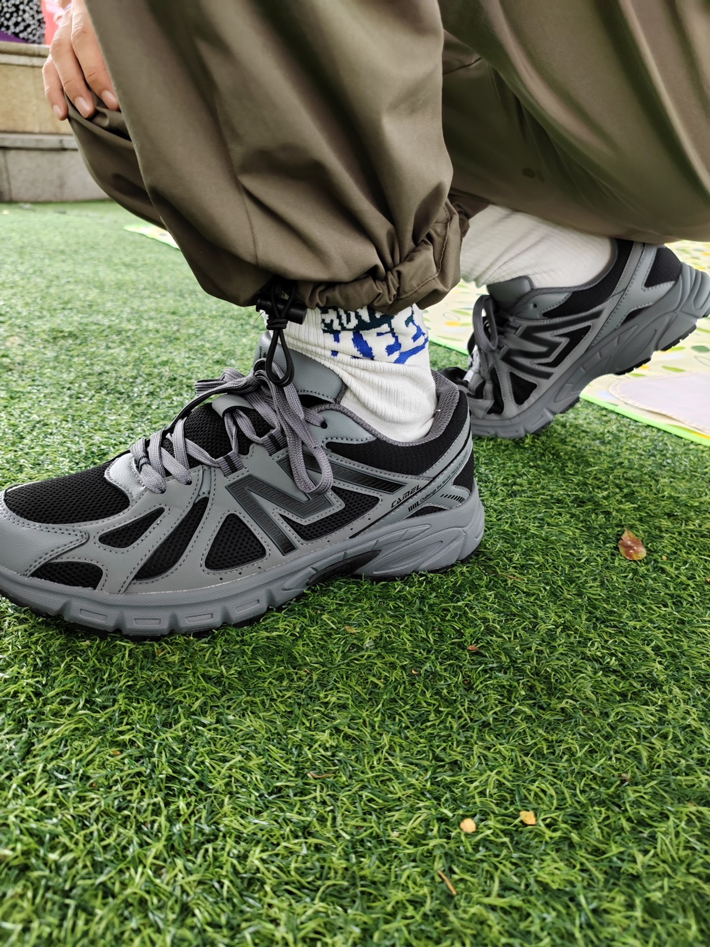 🕍👟 复古城堡灰 银灰色系停不下来