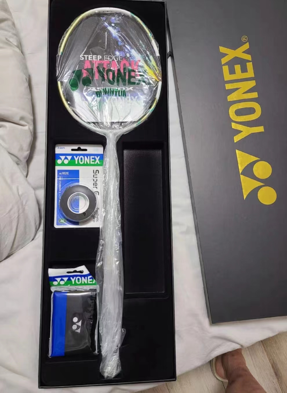 这款羽毛球拍也太可爱了！