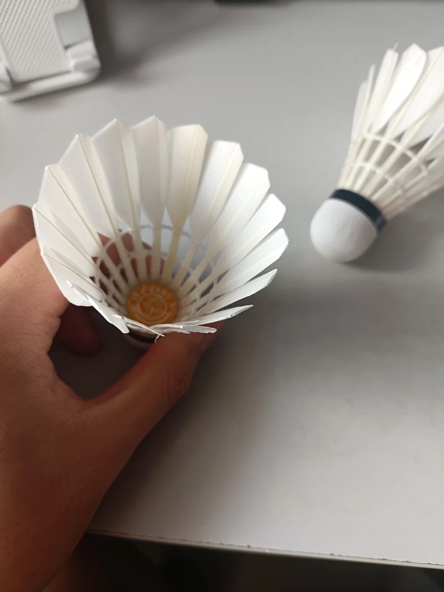 超牌橙超鹅毛羽毛球——助力提升技术