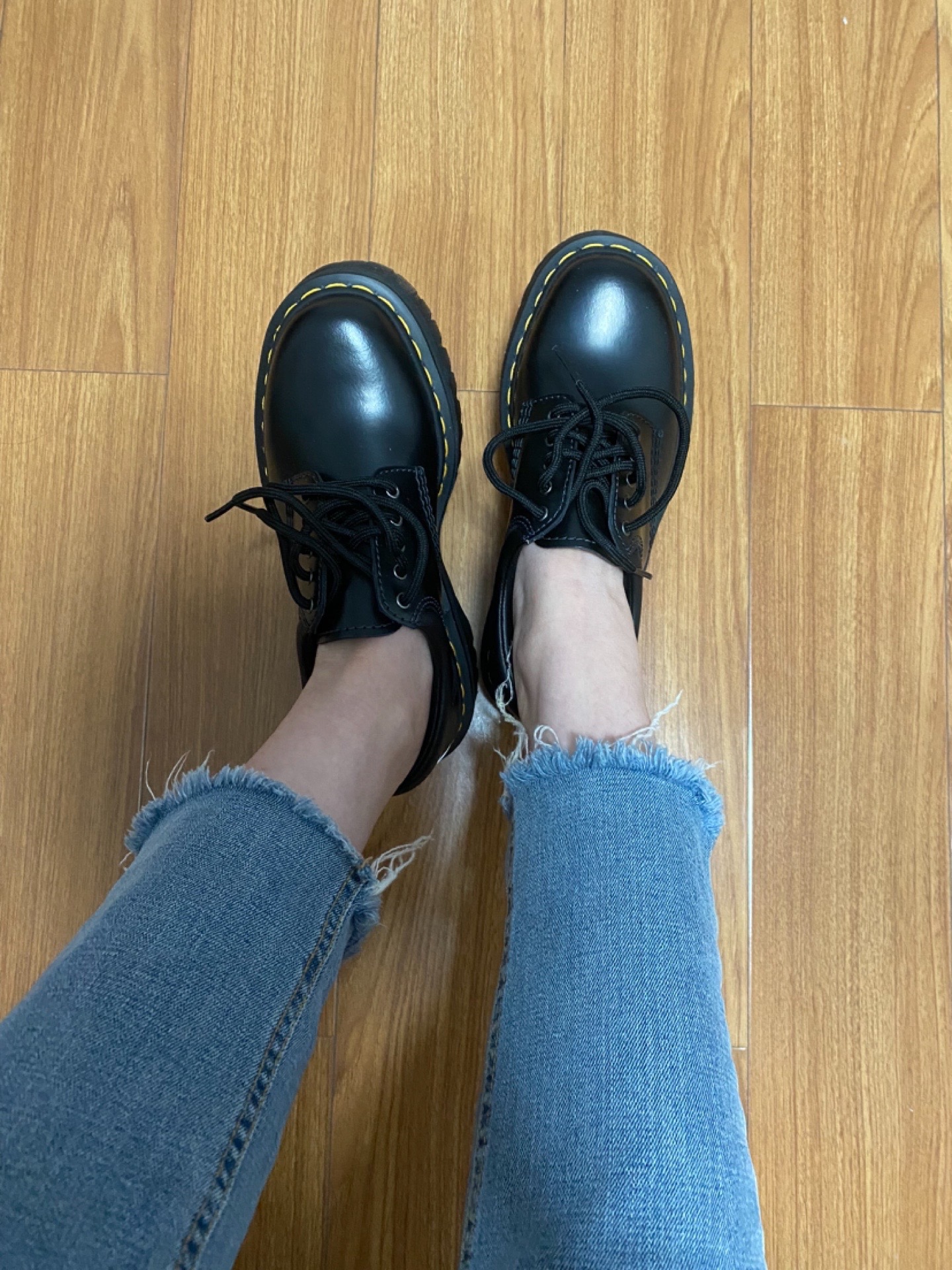 上脚乖的不行！Dr .Martens