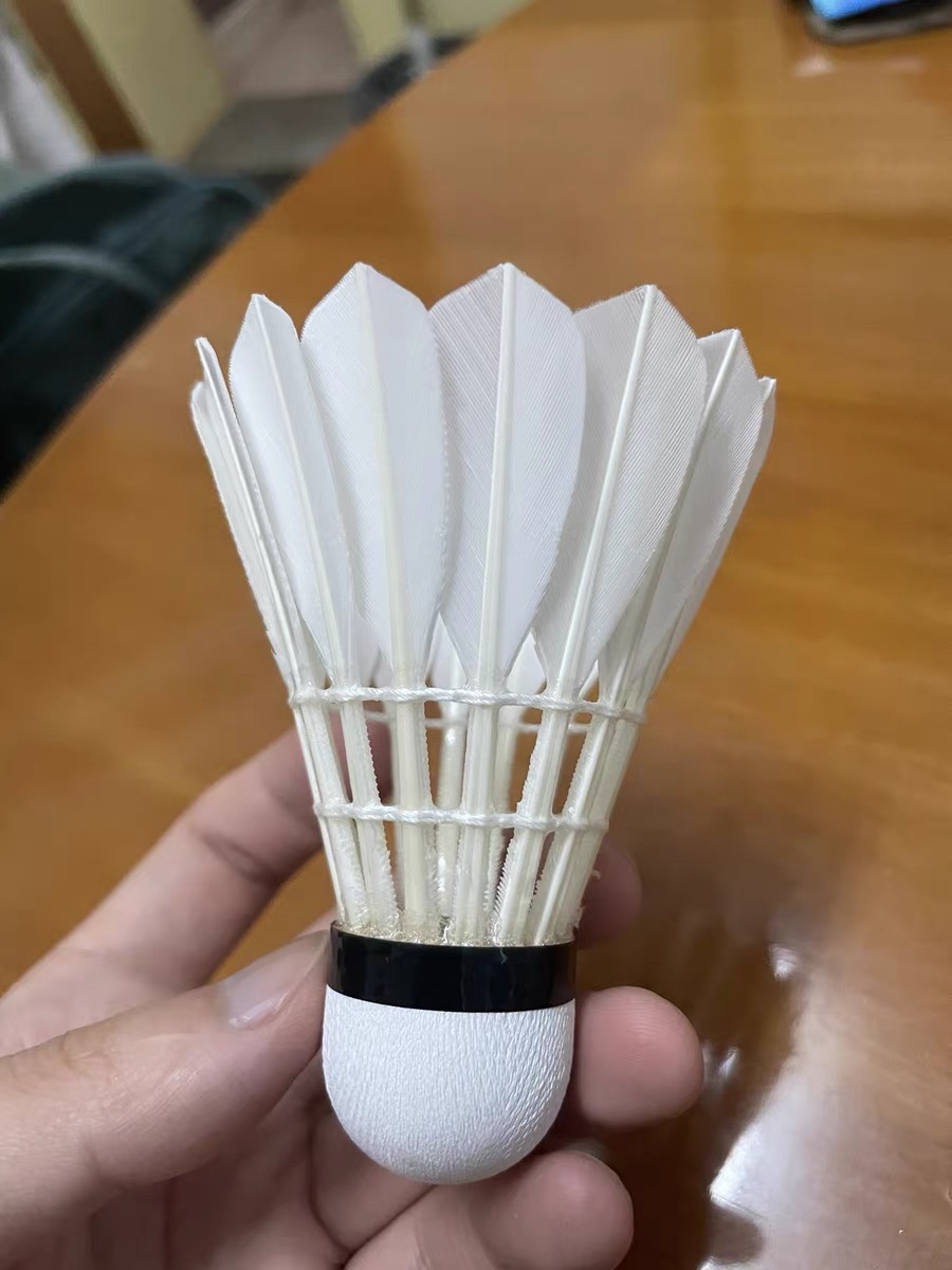 听说是纯手造的羽毛球？