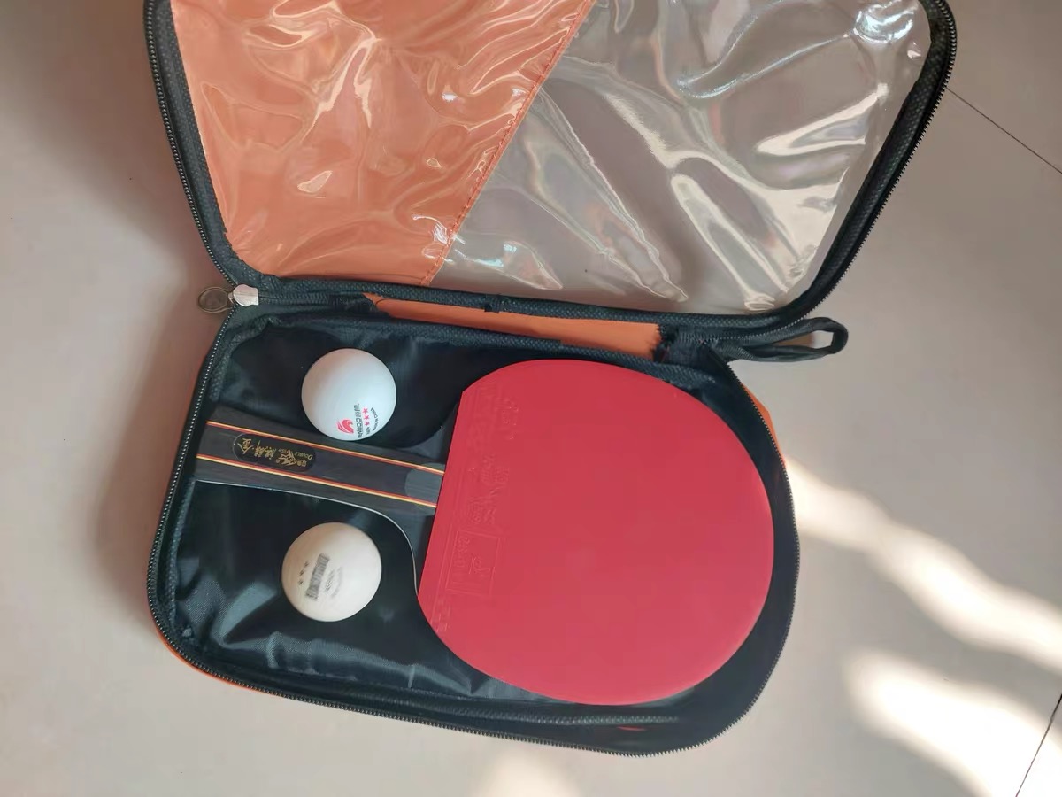 🏓️双鱼麒麟系列双面高弹套胶五层实木乒乓球拍——我的运动神器！👏