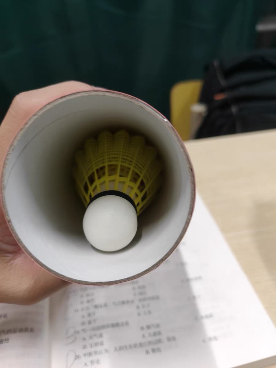 尼龙羽毛球，耐打不止一点点。