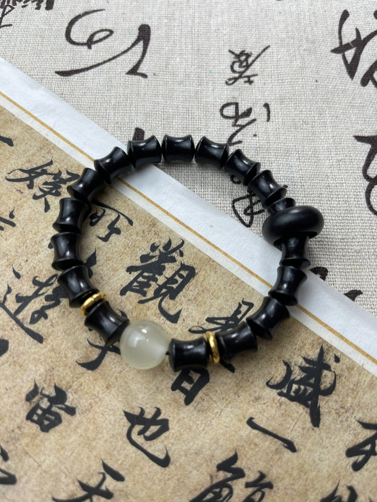 谁能拒绝寓意超好的竹节手串
