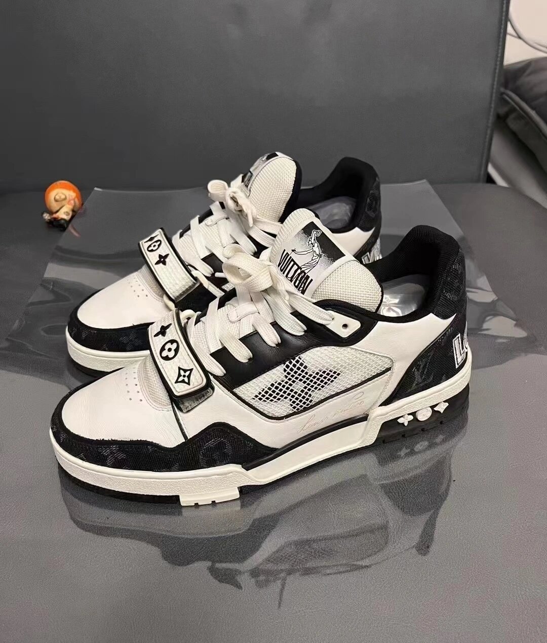 黑白🐼魔术贴Trainer还是非常经典的👟