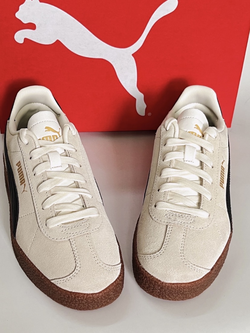 PUMA Club板鞋和阿甘鞋的结合 