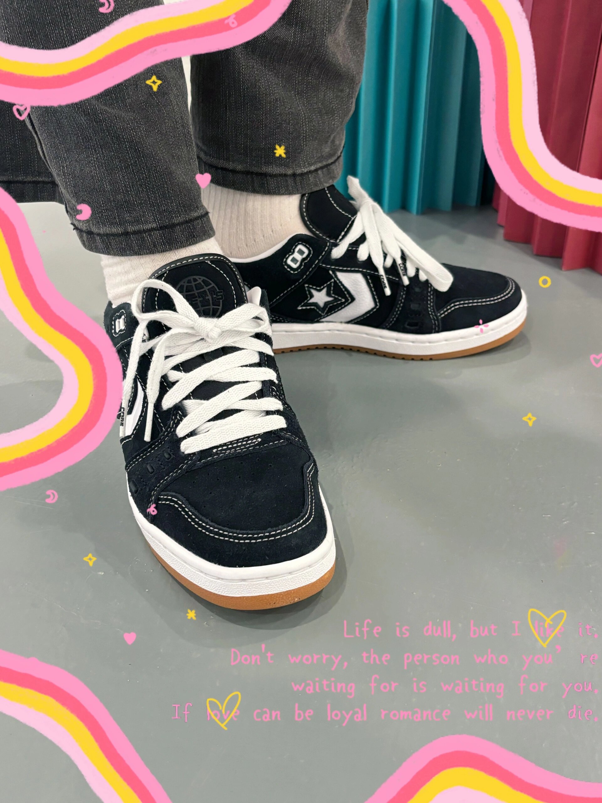 匡威ONE STAR⚫⚪黑白配才是YYDS!