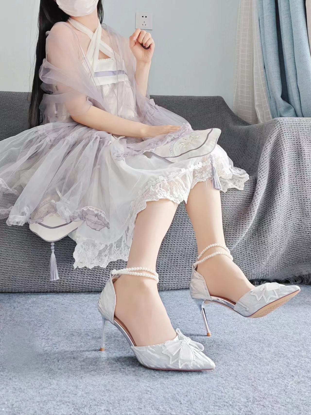 💎闪耀春日，水晶婚鞋的浪漫👠