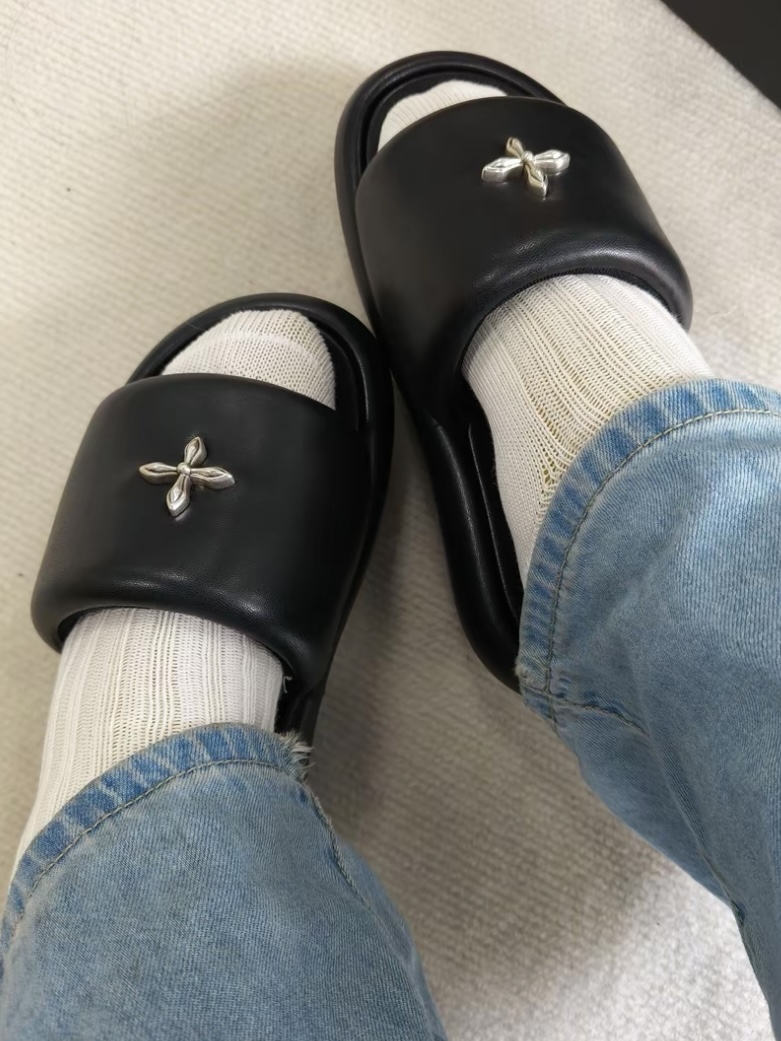 好穿又好搭~夏日辣妹厚底拖鞋yyds！