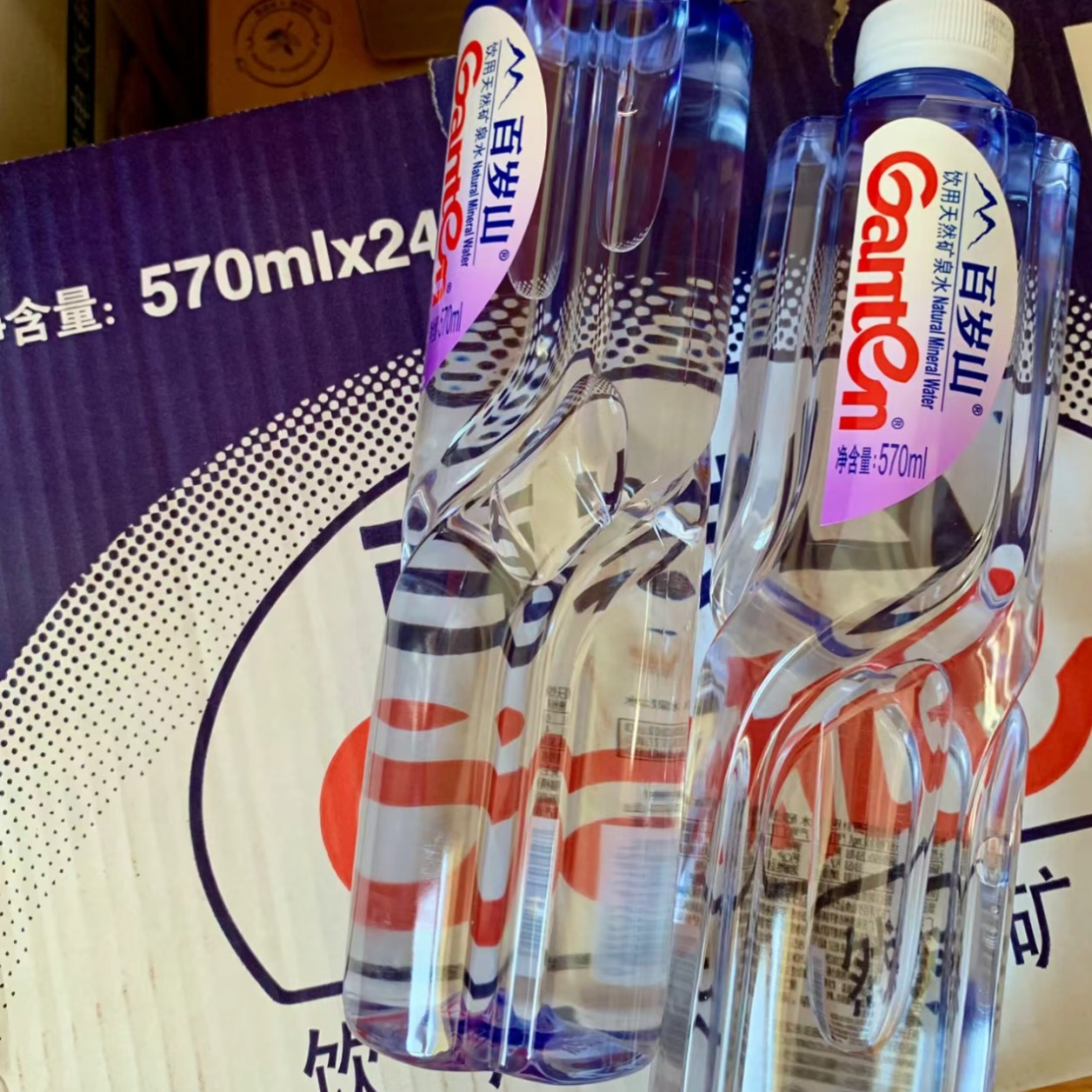 颜值超高的矿泉水