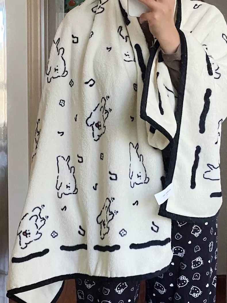 超可爱午睡毯