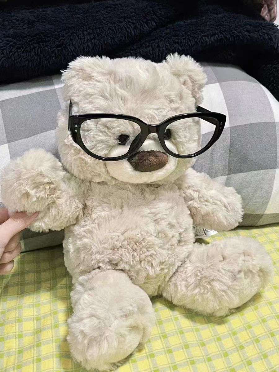 手感很好的名创优品吉福特熊系列坐姿小熊
