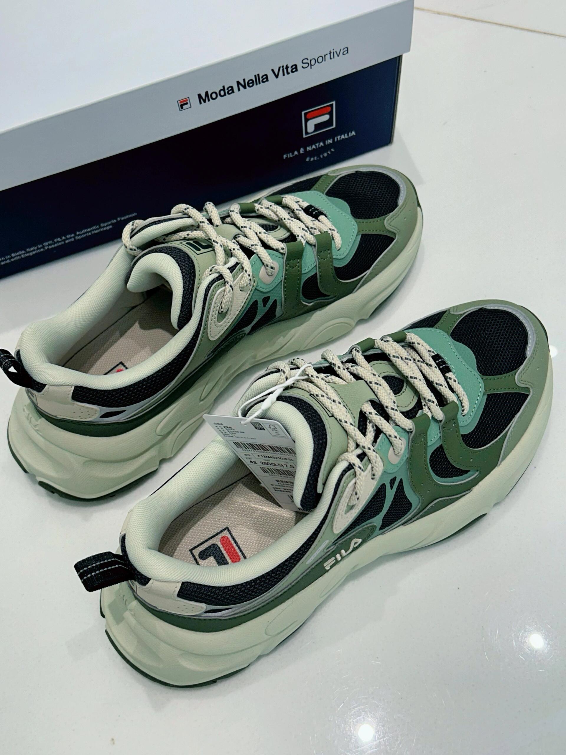 山系配色老爹鞋｜FILA火星3👟开箱上脚