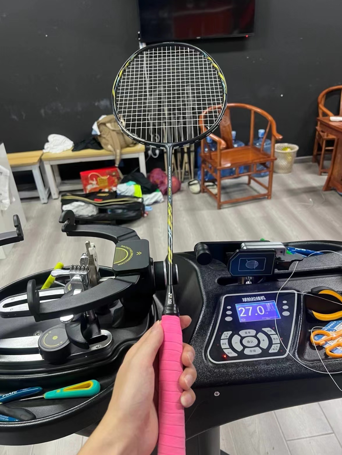 这个球拍给我的整体感觉不错