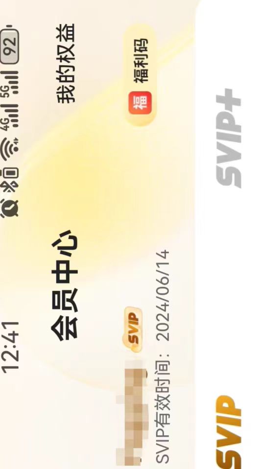 到账速度超快的夸克svip会员充值